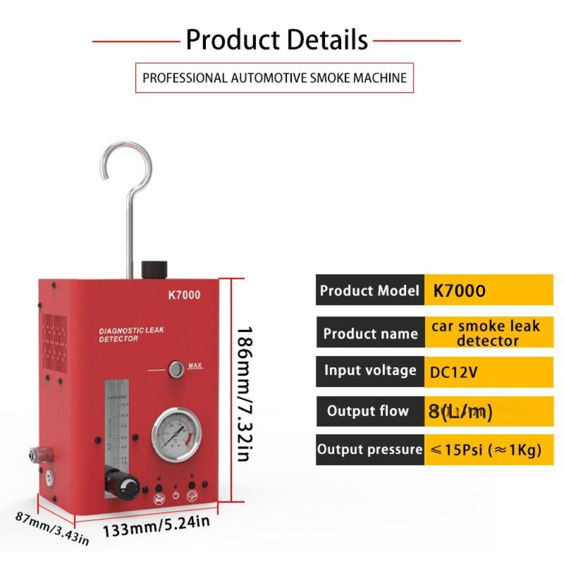 EVAP Tester Manufacturer - Built-in Pump