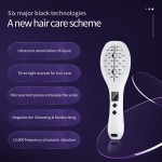 Scalp Massager Manufacturer - Bulk Handheld Head Scratcher Red Led Light Therapy Hair Growth