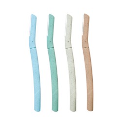 面部脱毛器工厂-代工趋势日本环保可生物降解眉部修剪器
