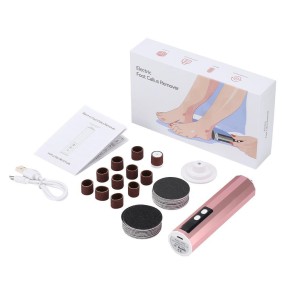 Foot Skin Care Machine Factory - OEM 2025 New Trends USB Type-c Foot Grinder Electric Pedicure