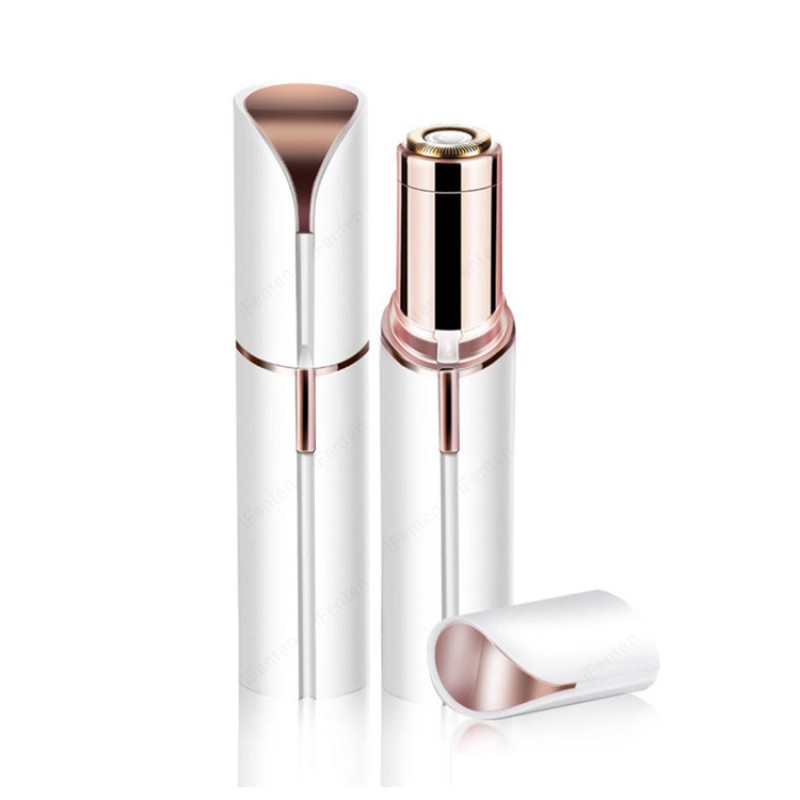 Eyebrow Trimmer Supplier - OEM Portable Women Round Blade Replaceable Mini Electric Rechargeable