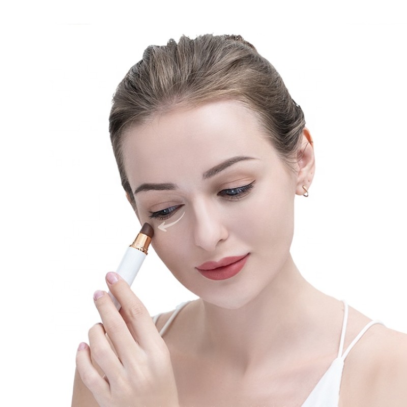 Eye Beauty Device Supplier - Bulk Relax Zinc Alloy Massage Cream Stick Dark Circles