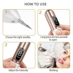 Skin Tag Remover Pen Supplier - OEM Home Use Portable 9 Gears LCD Display Tattoo Removal