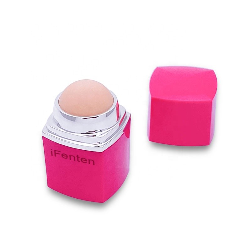 Oil Absorbing Roller Factory - OEM Portable Plastic Rose Quartz T-zone Oil Control Volcanic