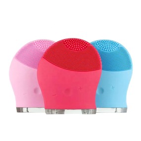 Facial Cleansing Brush Manufacturer - OEM Rechargeable Deep Cleaning High Frequency Silicone