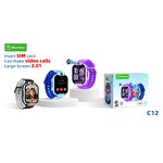 Swivel Flip Kids Watch Factory - 5G SIM Card GPS