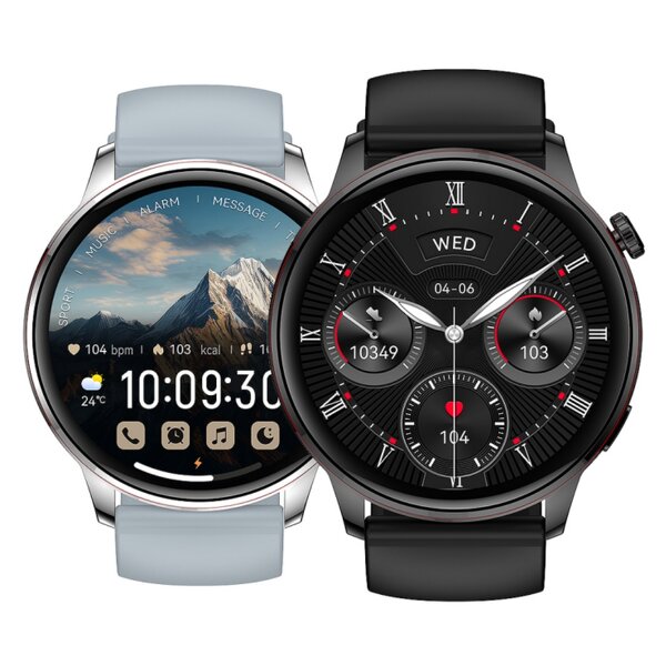 Smart Watch Factory - Round AMOLED BT Calling NFC