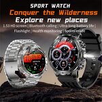 Outdoor Smart Watch Factory - Flashlight Big Battery