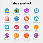 Smart Watch Factory - 2.09 Inch Wireless Sports