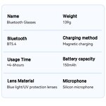 AI Smart Sunglasses Factory - Camera WiFi Audio