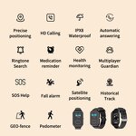 4G Smart Watch for Elderly Factory - GPS SOS LBS