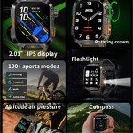 Smart Watch for Men Factory - Altitude Compass IP68