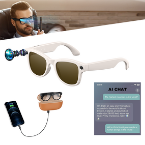 AI Smart Glasses Factory - Custom 4K Auto Tinting
