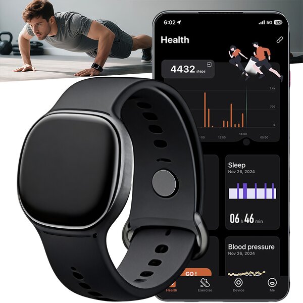 ECG Smart Bracelet Factory - 6-Axis Magnetic Charging