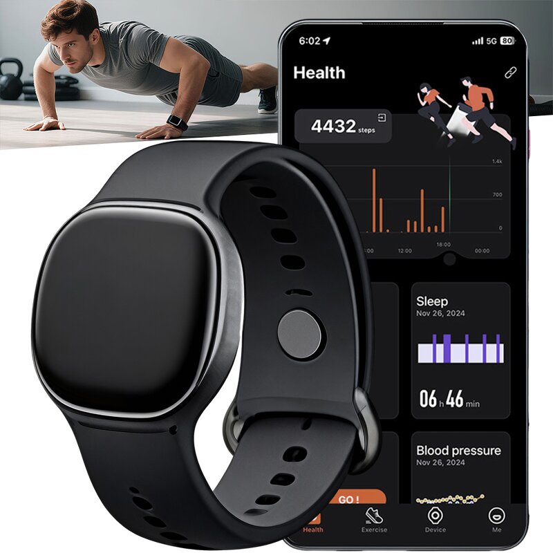 ECG Smart Bracelet Factory - 6-Axis Magnetic Charging