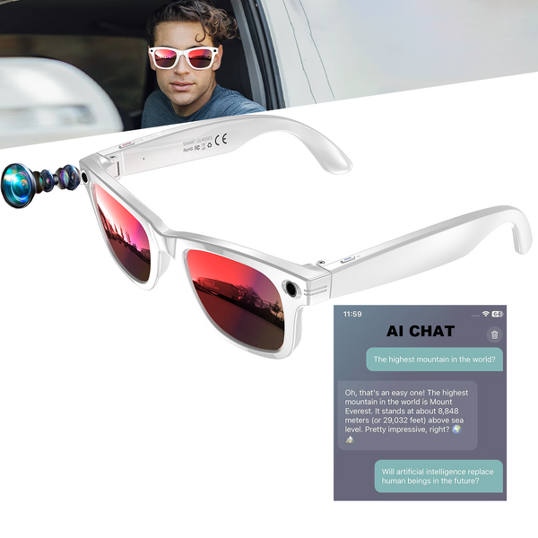 Smart Glasses Factory - ODM 500W Camera ChatGPT