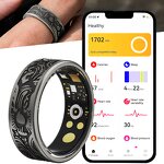 Smart Ring Factory - Blood Oxygen Carbon Fiber