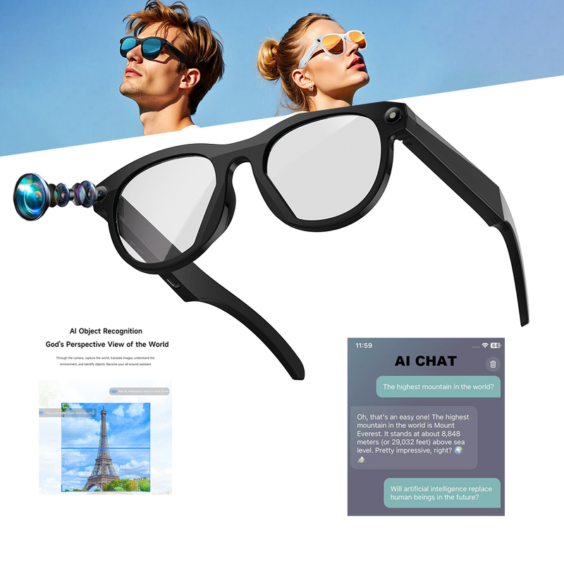 Smart Glasses Factory - Wholesale AI Voice 1080P