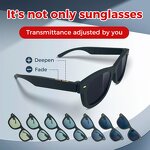 Running Glasses Factory - 7-Level Photochromic Blue