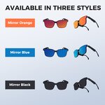 AR Smart Glasses Factory - Music Blue Sunglasses