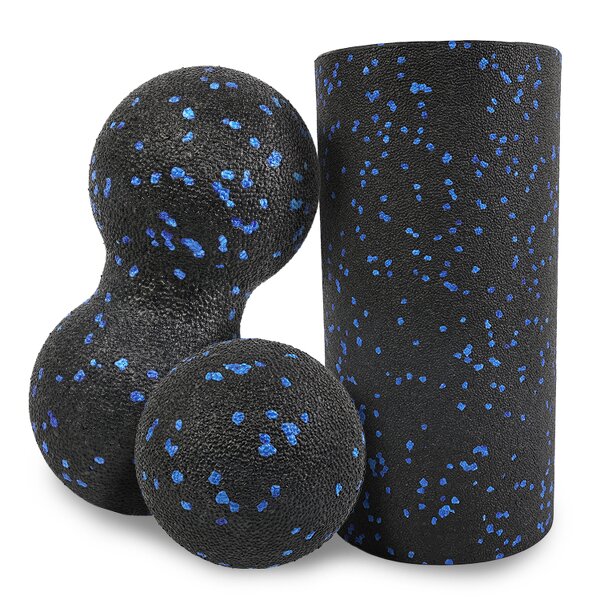 Sport Foam Roller Set Factory - Comfortable High Density 3 in 1