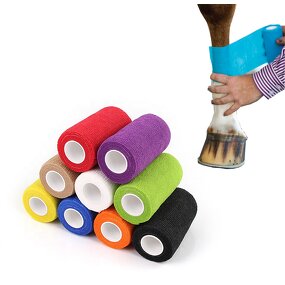Horse Leg Wraps Factory - Self-Adhesive Elastic Support