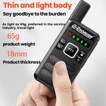 Mini Portable Walkie Talkie Factory - OEM A9 Handheld Restaurant Hotel