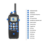 Intercom Maritime Marine Walkie-Talkie Factory - OEM Floating VHF for Ship
