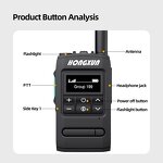 Compact 16 Channel Walkie Talkie Manufacturer - Bulk 3W Power Lightweight