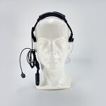 Telescopic Throat Mic Headset Manufacturer - Bulk K-Type Connector Waterproof