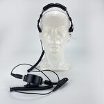 Telescopic Throat Mic Telephone Headset Factory - OEM for Motorola GP338 PRO766
