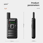 Mini Portable Walkie Talkie Factory - OEM A9 Handheld Restaurant Hotel