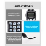 Intercom Maritime Marine Walkie-Talkie Factory - OEM Floating VHF for Ship