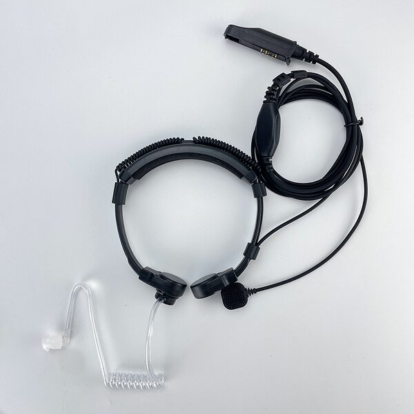 Telescopic Throat Mic Headset Manufacturer - Bulk K-Type Connector Waterproof