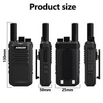 Mini Portable Two-Way Walkie Talkie Manufacturer - Bulk 3W Waterproof 5KM