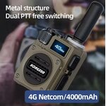 Walkie Talkie with Sim Card Factory - OEM 4G POC Long Range Custom