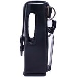 Walkie Talkie Pouch Bag Manufacturer - Bulk Durable Black Leather Custom