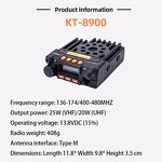Portable Ham Radio Factory - OEM 25W 50KM HF Transceiver Mini Car
