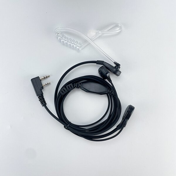 Wired Headset for Walkie Talkie Factory - OEM Ear Hook for Air Duct Use