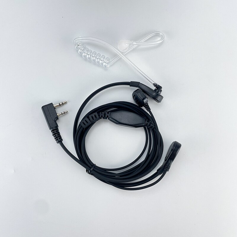 Wired Headset for Walkie Talkie Factory - OEM Ear Hook for Air Duct Use