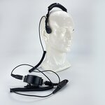 Telescopic Throat Mic Telephone Headset Factory - OEM for Motorola GP338 PRO766