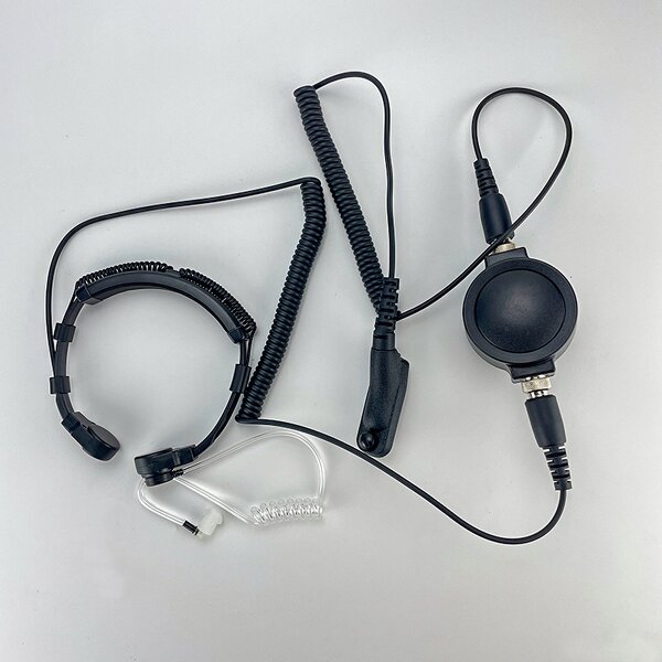 Universal Telescopic Throat Mic Headset Manufacturer - Wholesale M-Style Connector