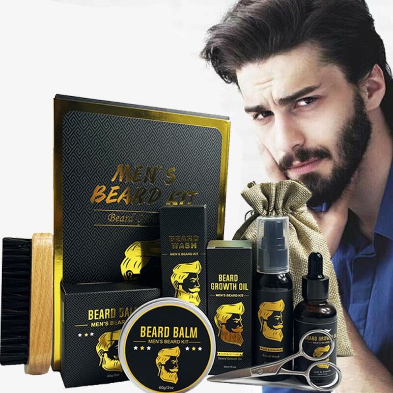 Beard Growth Kit Manufacturer - OEM Organic Herbal Set
