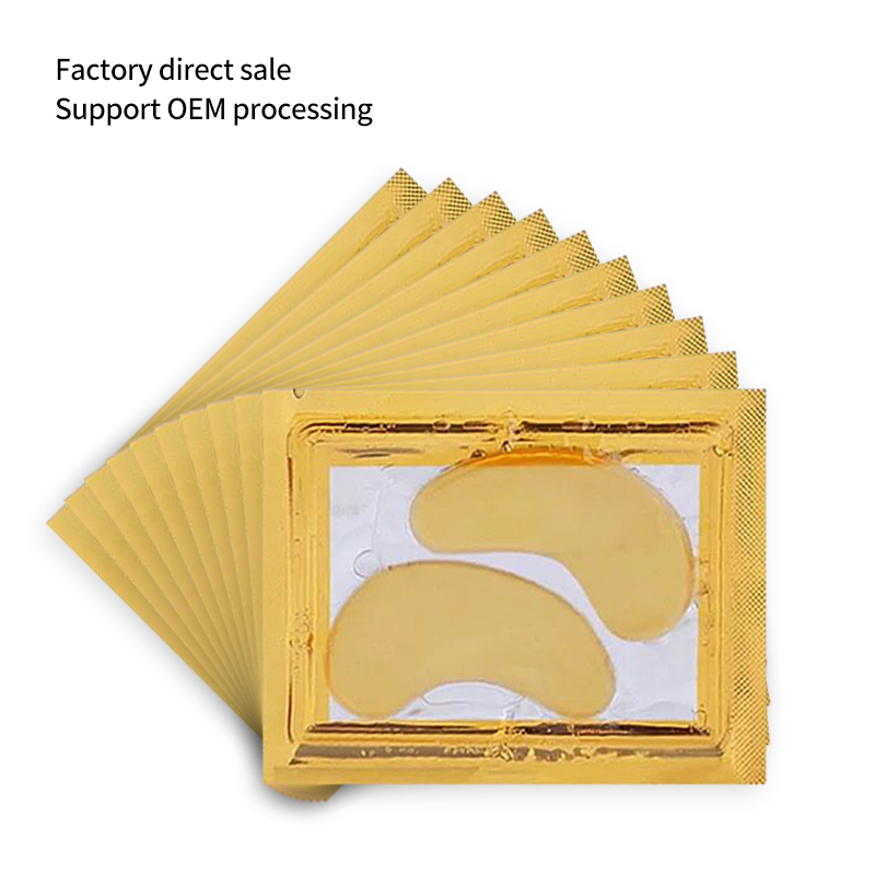 Collagen Eye Mask Factory - OEM Gold Crystal Gel Patch