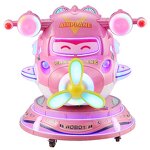 Kiddie Ride Manufacturer - OEM MP5 Cartoon Plane Rotating