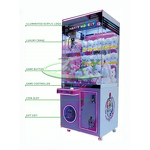 Rotating Claw Machine Factory - OEM 360° Transparent Chamber