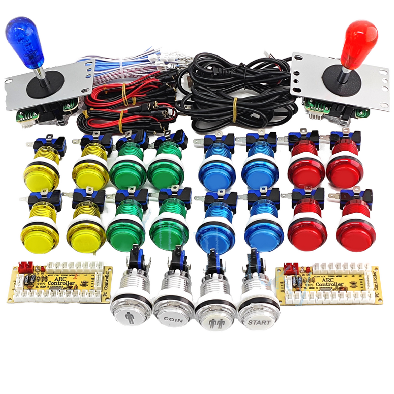Arcade Shooting Kit Factory - OEM American Style LED DIY