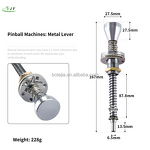 Pinball Plunger Factory - OEM 17cm Metal Launch Rod