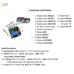 Timer Control Board Factory - OEM 12V 9 Digit Coin Operated