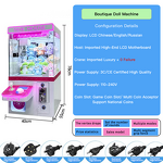 Crane Game Factory - OEM High-Capacity Transparent Grab